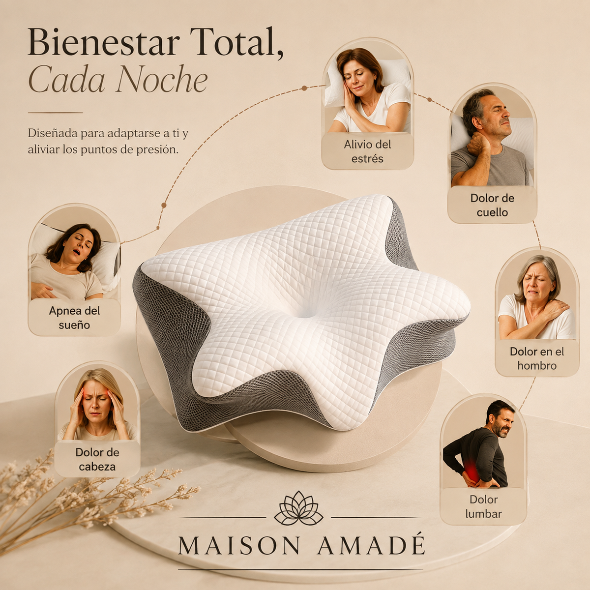 Almohada Cervical — Maison Amadé