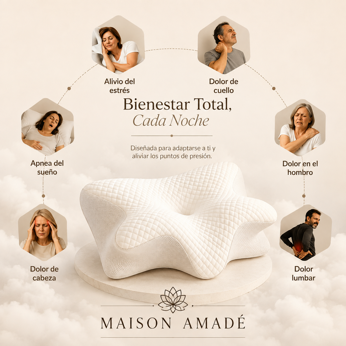 Almohada Cervical — Maison Amadé