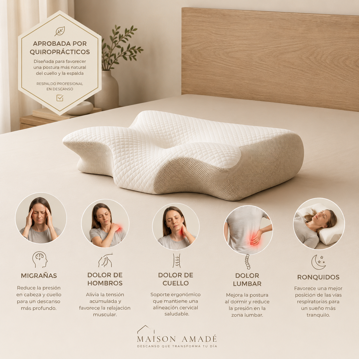 Almohada Cervical — Maison Amadé